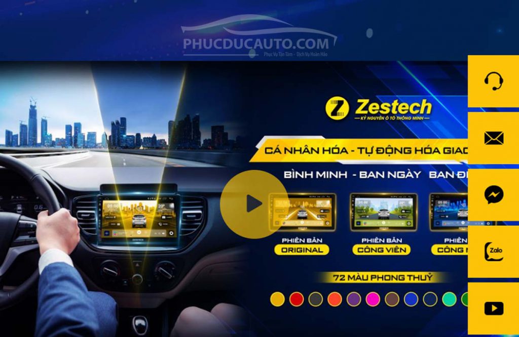 màn hình zestech S500