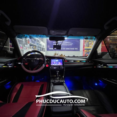led_nội_thất_honda_civic