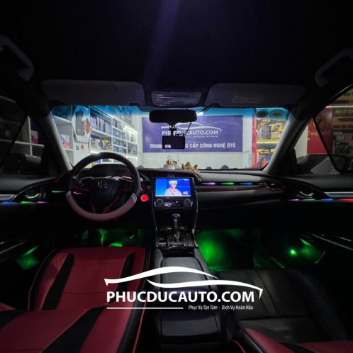 led_nội_thất_honda_civic
