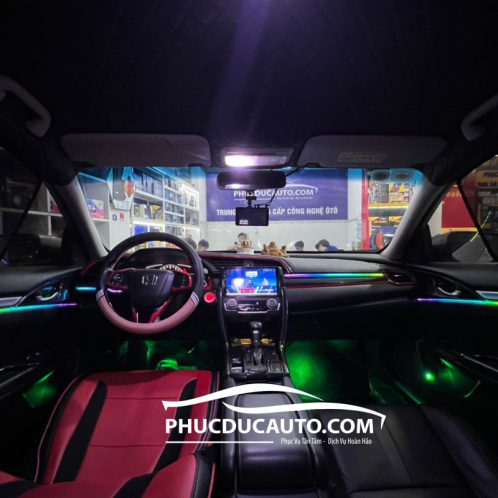 led_nội_thất_honda_civic