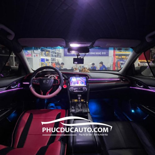 led_nội_thất_honda_civic