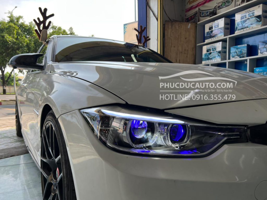 độ_đèn_bi_gầm_3_màu_cho_bmw