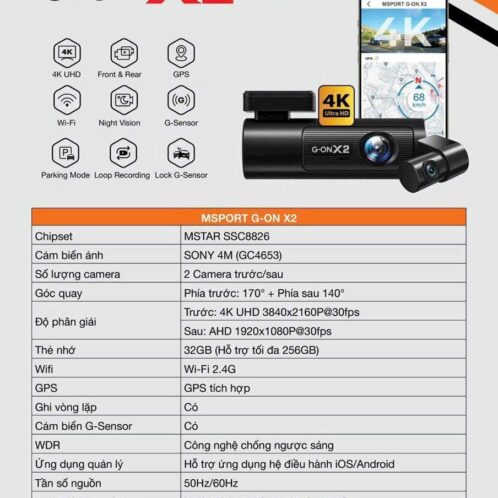 camera_hành_trình_G_ON_X2_cho_xe_hơi