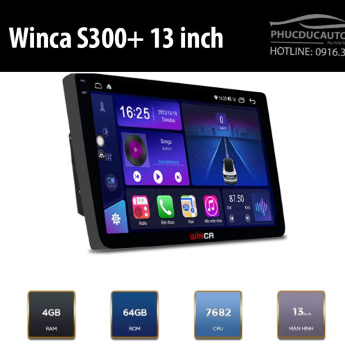 màn_hình_android_winca_S300+_13inch_cho_xe_hơi