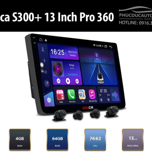 màn_hình_android_winca_S300+_13inch_pro_360_cho_xe_hơi