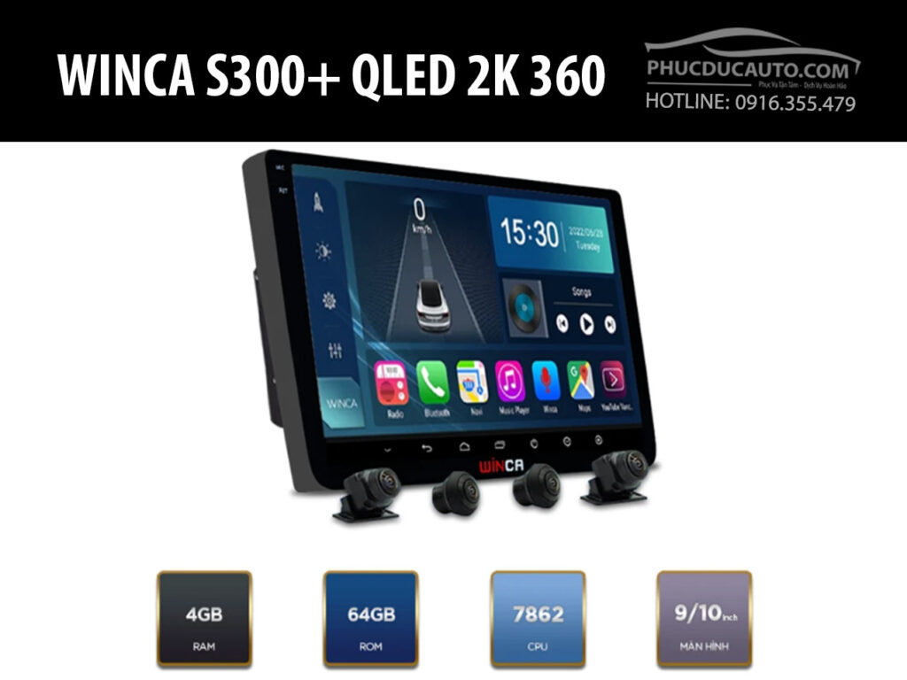 Màn_hình_android_Winca_S300+_Qled_2K_360_xe_hơi