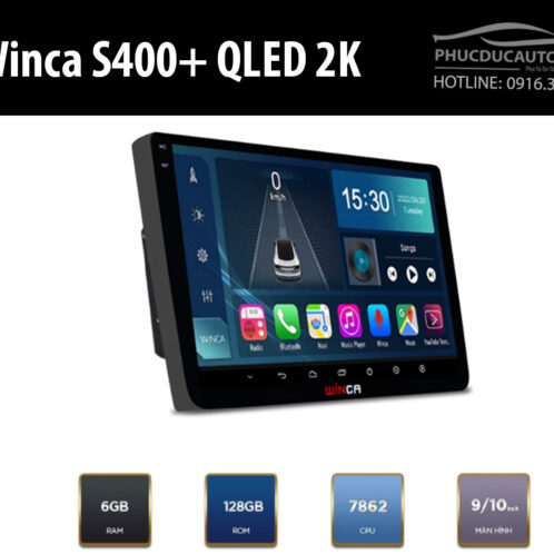 màn_hình_android_winca_S400+_Qled_2K_cho_xe_hơi