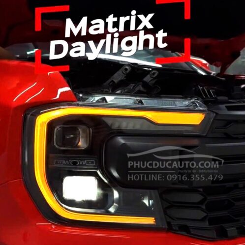 Độ_đèn_matrix_daylight_ford_raptor